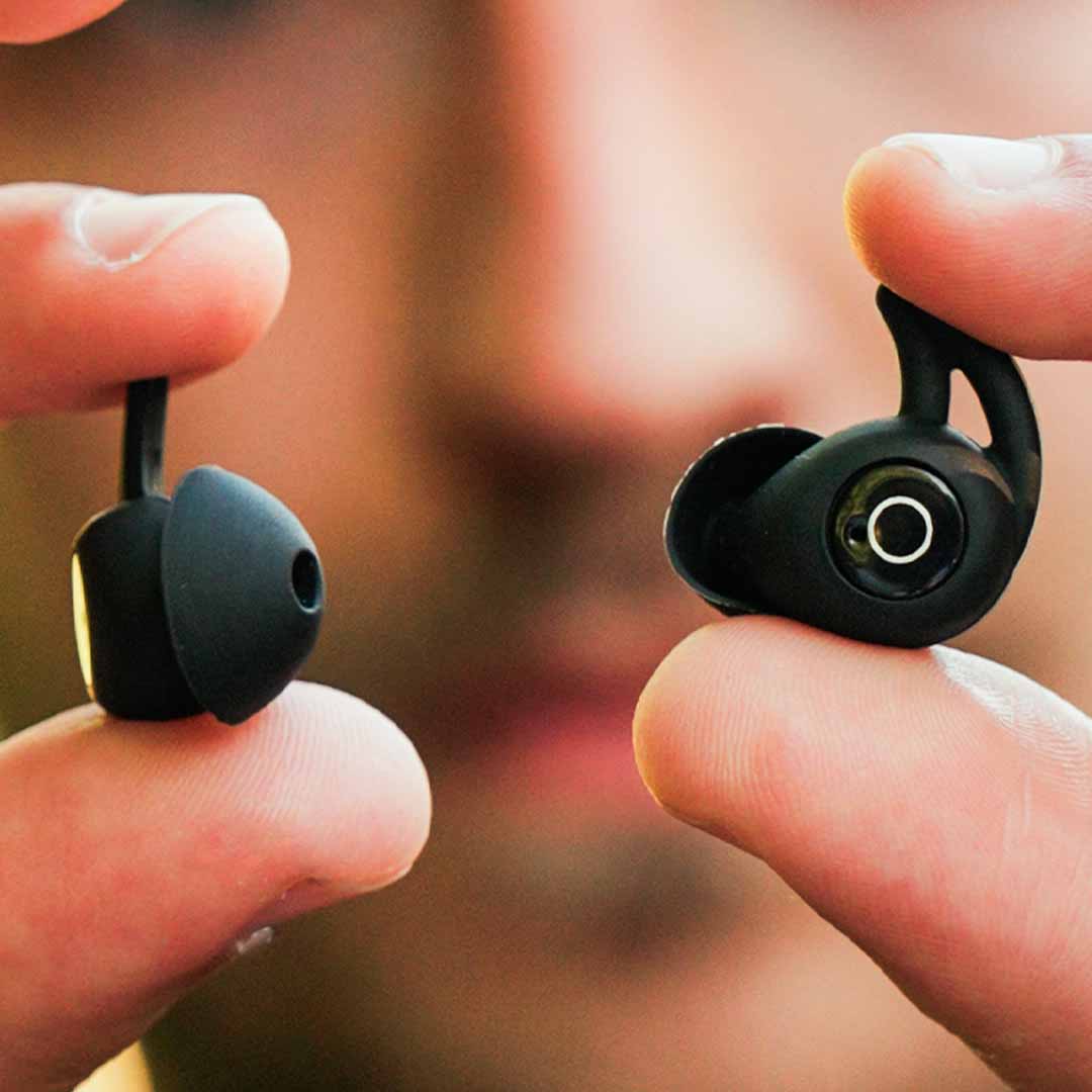 Bastion Bluetooth Moto Earbuds with charging case
