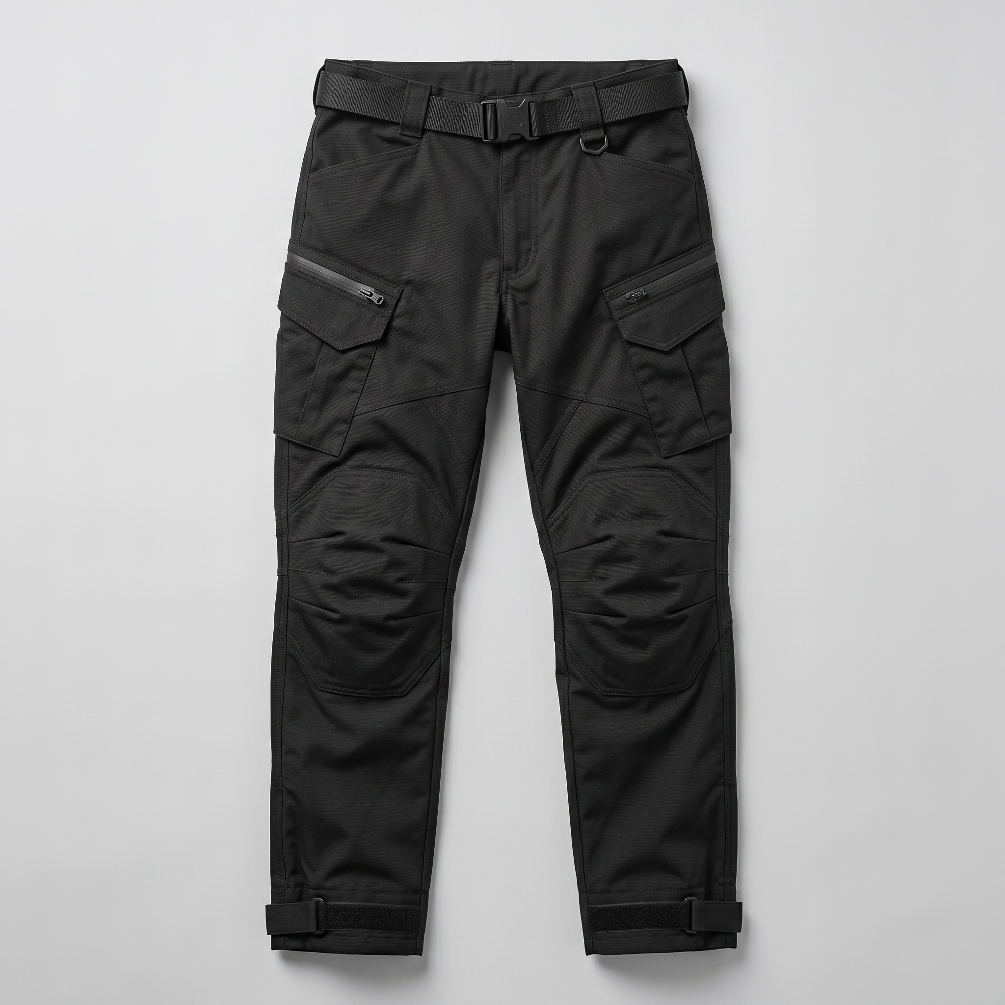 Bastion work trousers flat-lay with reinforced knees